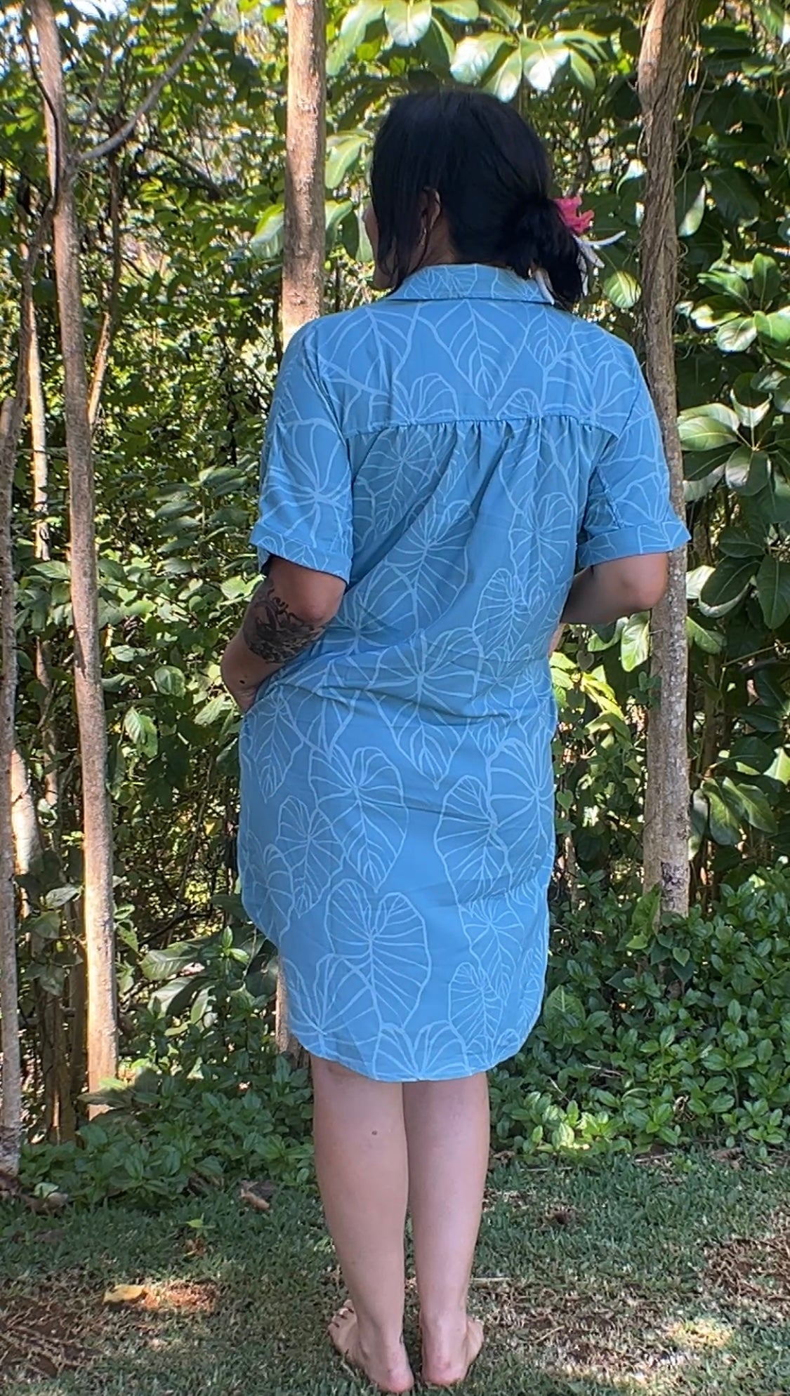 Aloha Shirt Dress - Kalo Rise