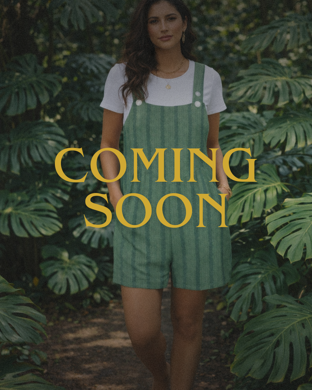 Island Drift Romper - Kukui Stripe