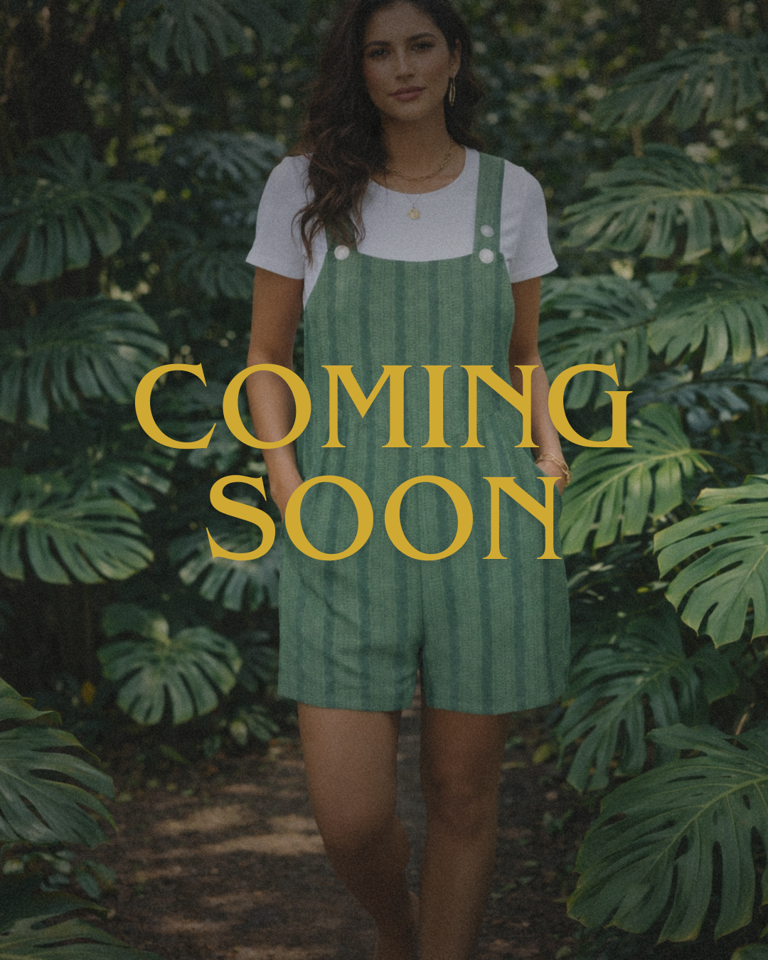 Island Drift Romper - Kukui Stripe