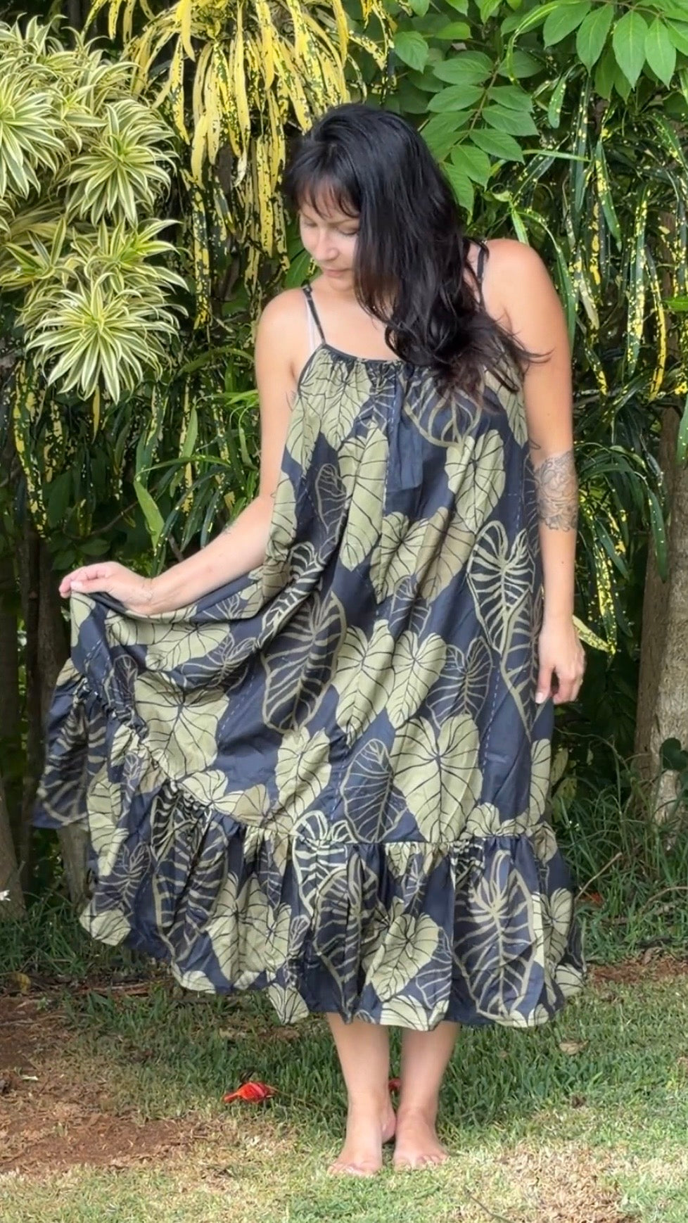 Alana Midi Sundress | Midnight Kalo