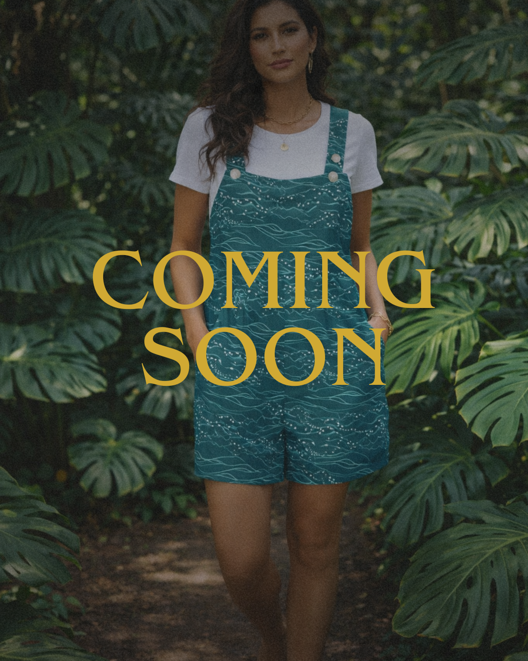 Island Drift Romper - Kai Current