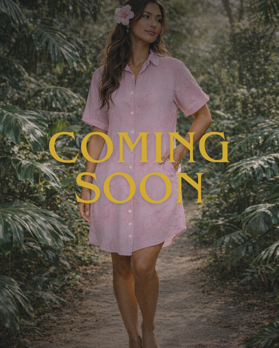 Aloha Shirt Dress - Petal Rush 2.0