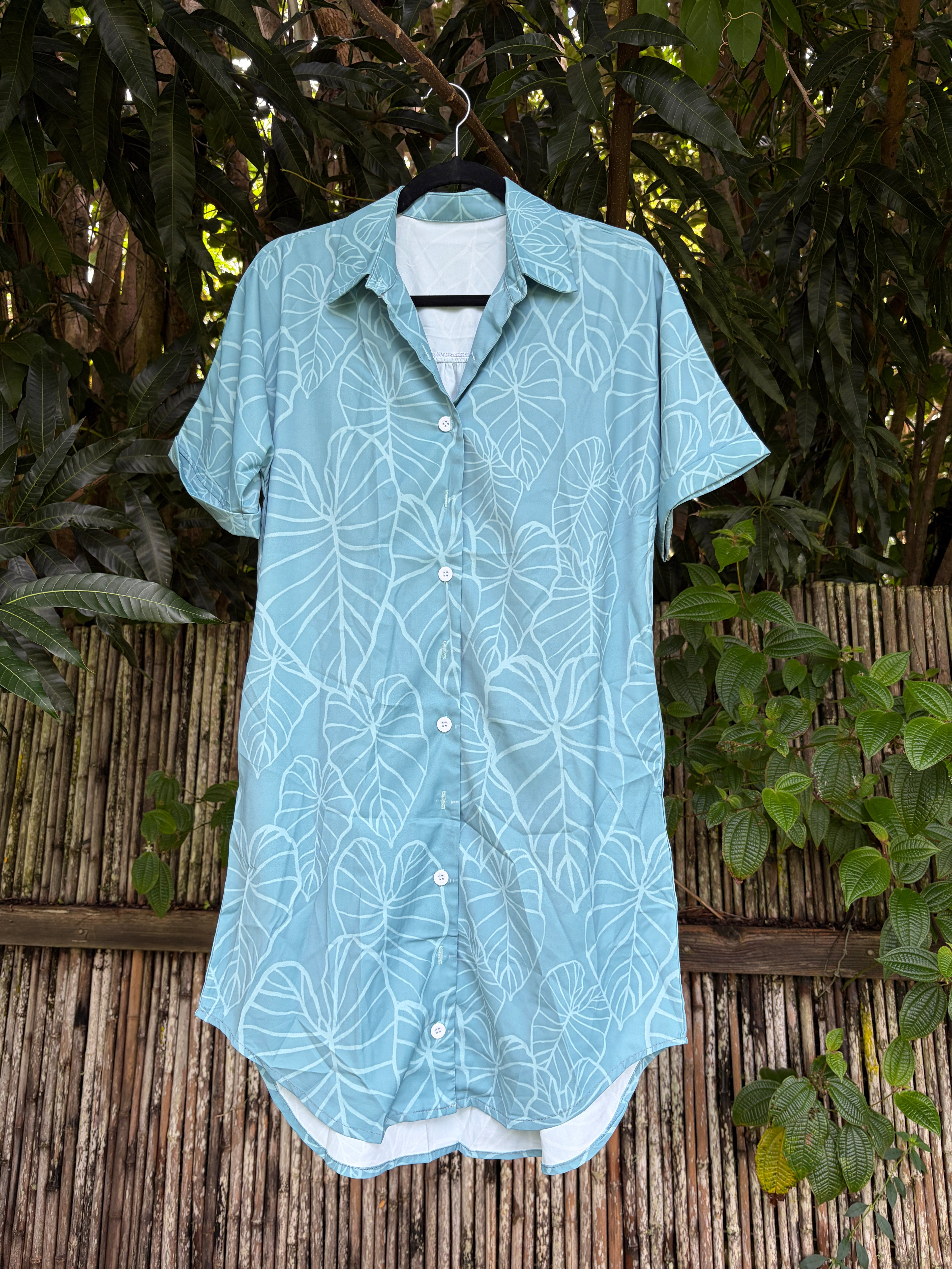 Aloha Shirt Dress - Kalo Rise