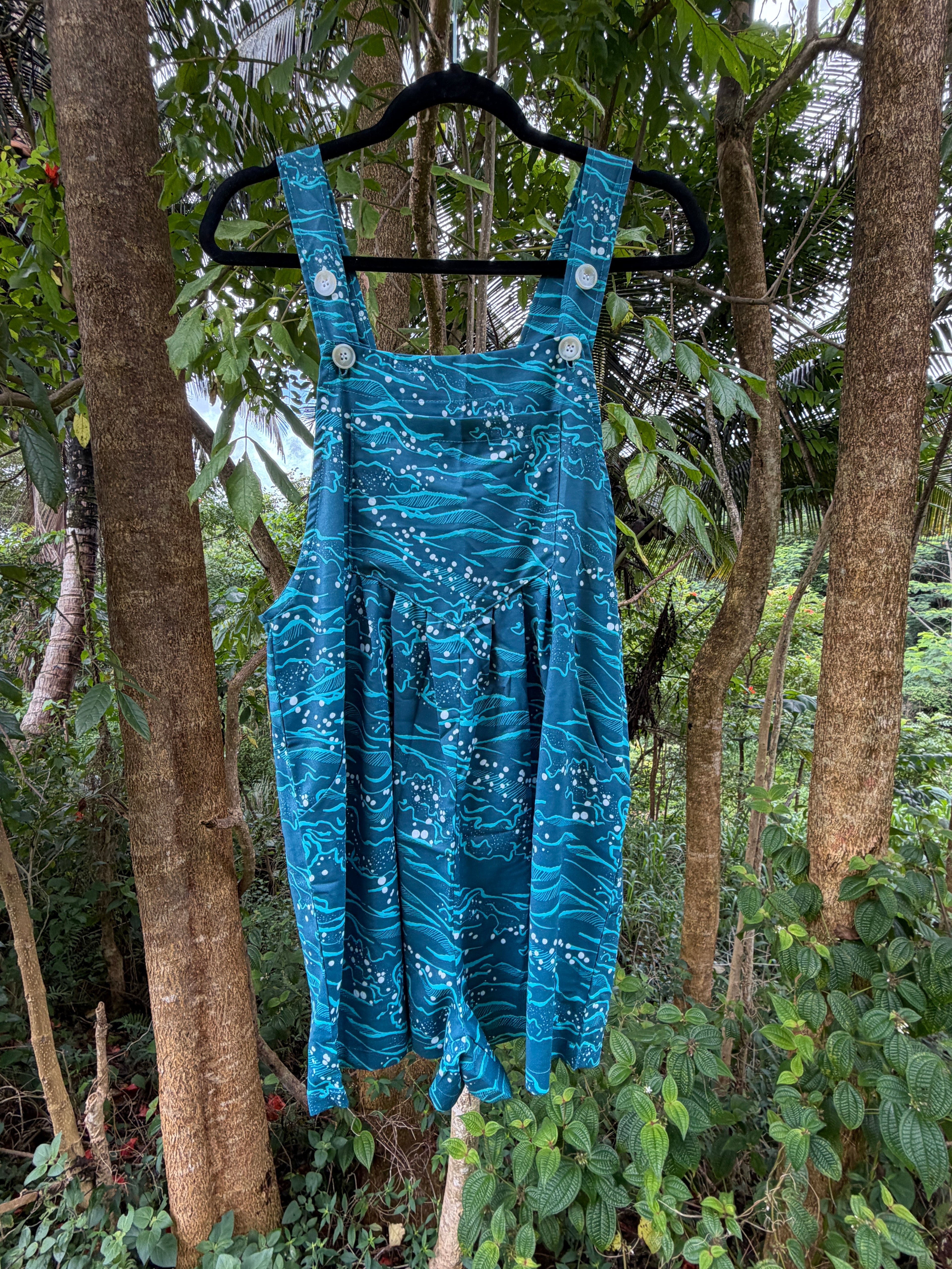 Island Drift Romper - Kai Current