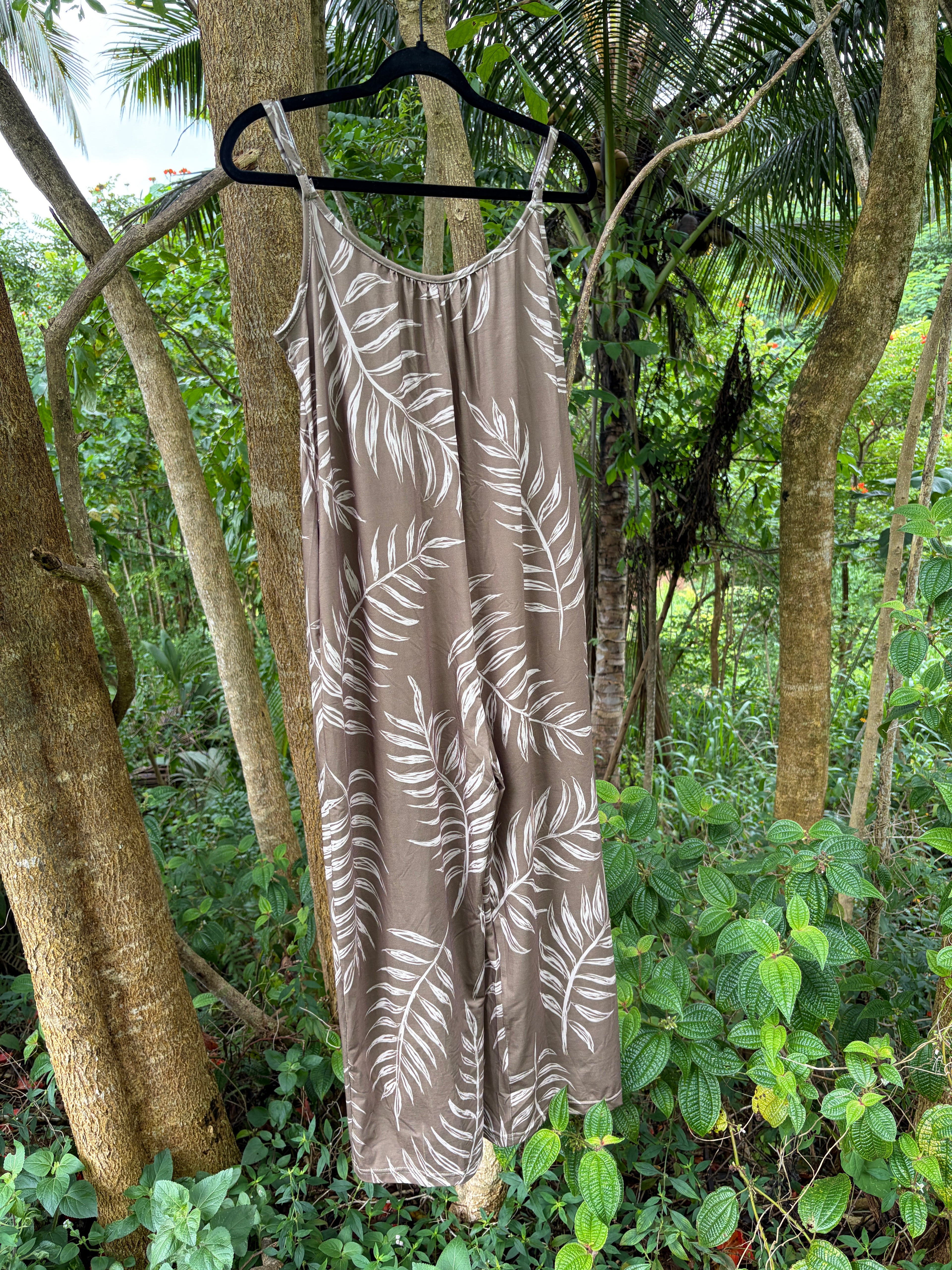 Wander Jumpsuit - Fern Coco