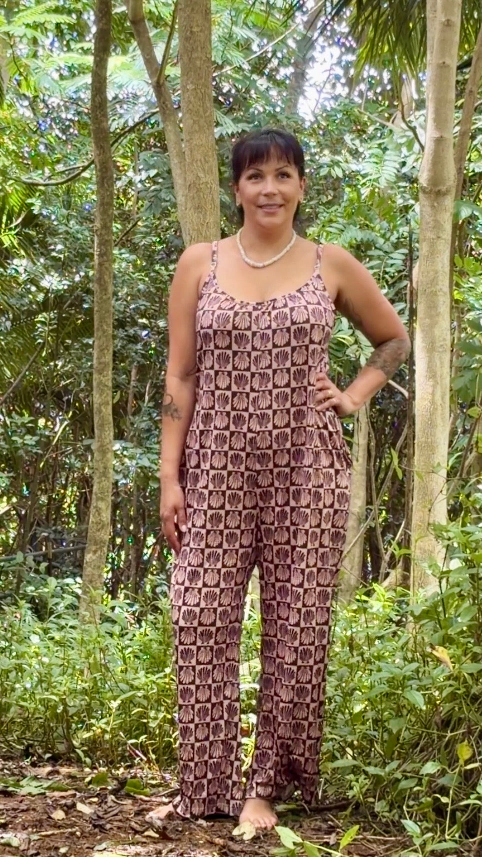 Wander Jumpsuit | Shell Checkers