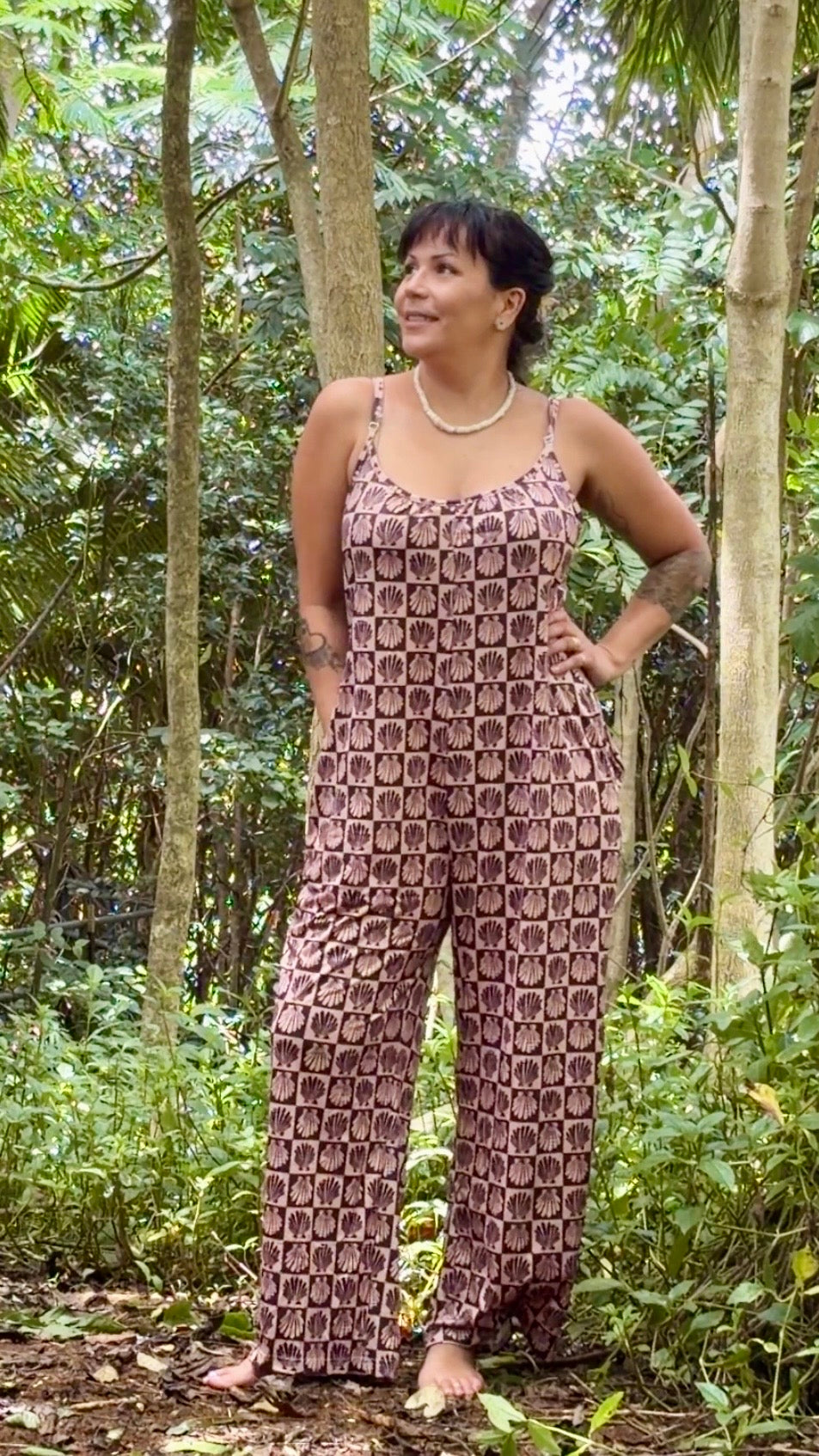 Wander Jumpsuit | Shell Checkers