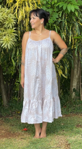 Alana Midi Sundress in Shadow Fern