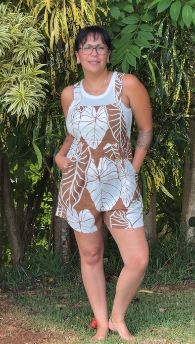 Island Drift Romper | Sunbaked Kalo